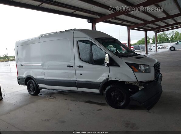 1FTYR2CMXJKA67407 2018 FORD TRANSIT-250 White Instrument cluster view