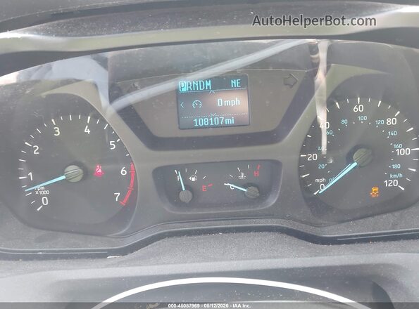 1FTYR2XG0JKB20068 2018 FORD TRANSIT-250 White Rear seats view