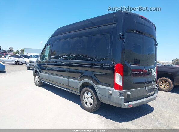 1FTYR2XM4HKB54689 2017 FORD TRANSIT-250 Black Rear left