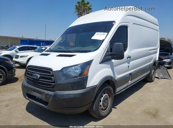 1FTYR2XM9JKA61883 2018 FORD TRANSIT-250 Белый Передняя левая четверть