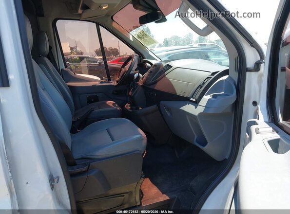 1FTYR2XM9JKA61883 2018 FORD TRANSIT-250 Белый Вид салона спереди