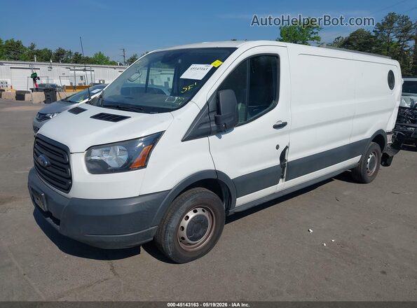 1FTYR2ZM4HKA81112 2017 FORD TRANSIT-250 White წინა მარცხენა ხედი სამი მეოთხედიდან