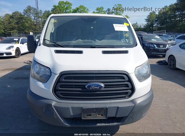 1FTYR2ZM4HKA81112 2017 FORD TRANSIT-250 White ხელსაწყოთა პანელის ხედი