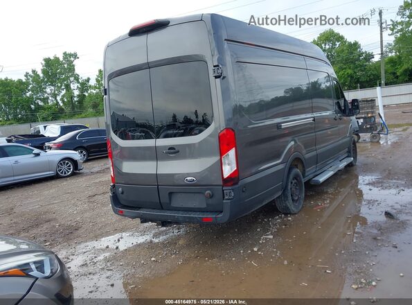 1FTYR3XM8KKB82573 2019 FORD TRANSIT-250 Gray Rear right
