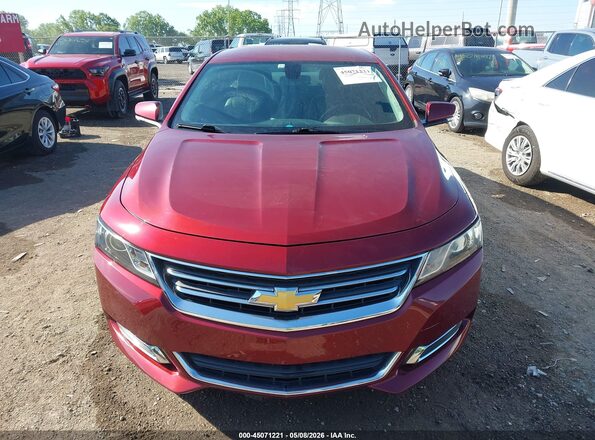 1G1105S30HU117860 2017 CHEVROLET IMPALA Red 