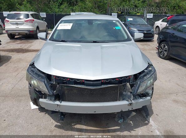 1G1105S39HU204222 2017 CHEVROLET IMPALA Silver Вид щитка приладів