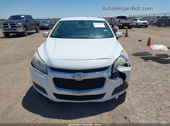 1G11C5SA7GF125222 2016 CHEVROLET MALIBU White Widok zestawu wskaźników
