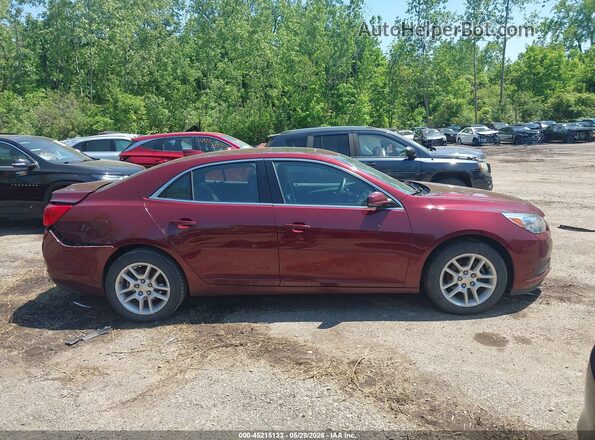 1G11C5SA8GF163266 2016 CHEVROLET MALIBU Maroon Rear interior view