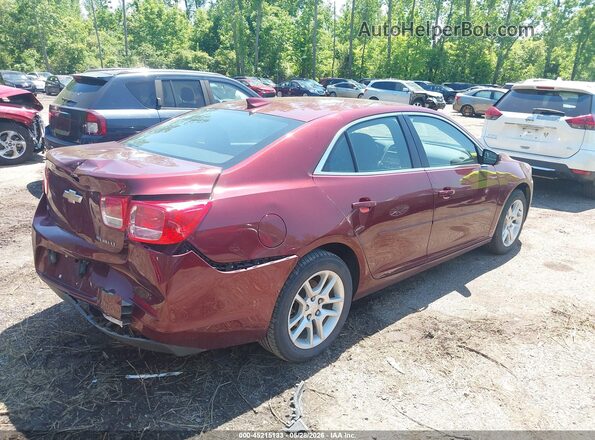 1G11C5SA8GF163266 2016 CHEVROLET MALIBU Maroon Rear right