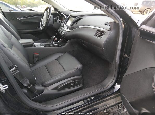 1G11Z5S36LU114010 2020 CHEVROLET IMPALA Black Widok wnętrza z przodu