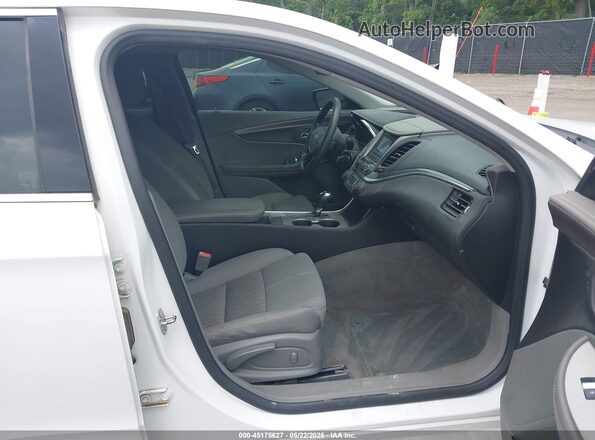 1G11Z5SA9GU137902 2016 CHEVROLET IMPALA Белый Вид салона спереди