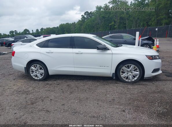 1G11Z5SA9GU137902 2016 CHEVROLET IMPALA Белый Вид задней части салона