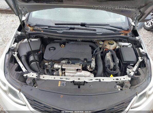 1G1BC5SM0H7219243 2017 CHEVROLET CRUZE Silver Вид ззаду