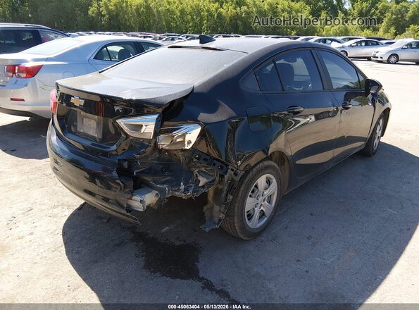 1G1BC5SM0J7140788 2018 CHEVROLET CRUZE Black Trasero derecho