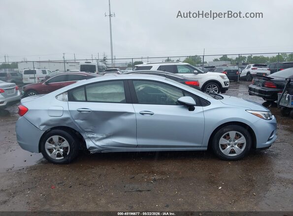 1G1BC5SM2H7211452 2017 CHEVROLET CRUZE Light Blue Вид задней части салона