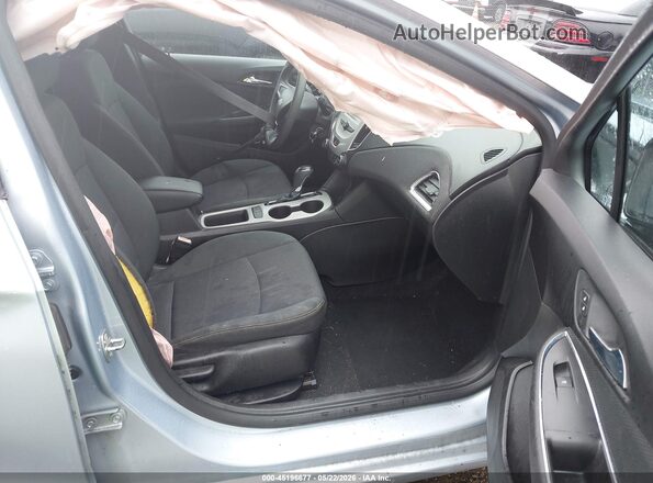 1G1BC5SM2H7211452 2017 CHEVROLET CRUZE Light Blue Вид салона спереди