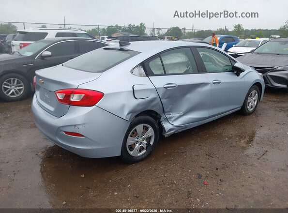 1G1BC5SM2H7211452 2017 CHEVROLET CRUZE Light Blue Задняя правая четверть