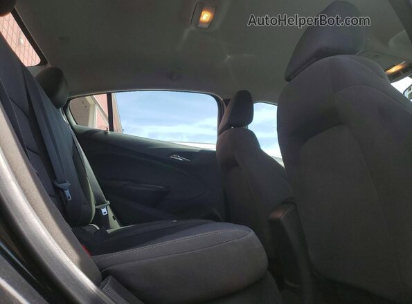 1G1BC5SM2K7148196 2019 CHEVROLET CRUZE Black Rear seats view