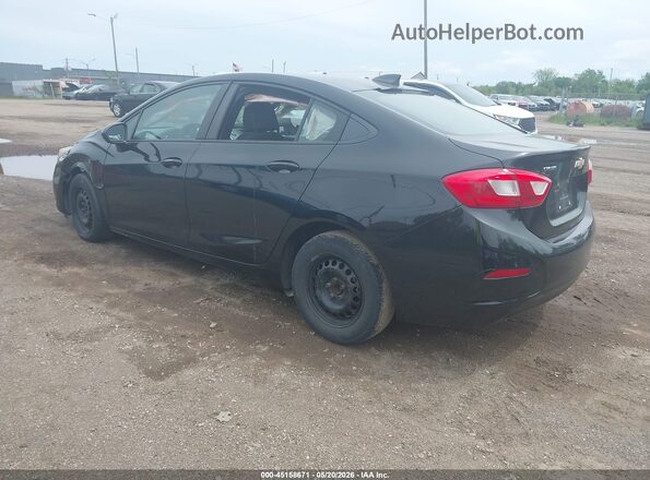 1G1BC5SM3G7238657 2016 CHEVROLET CRUZE Black Trasero izquierdo