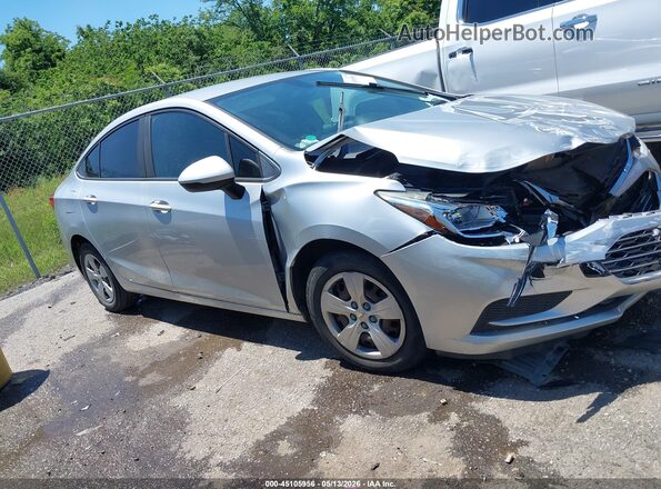 1G1BC5SM3J7117828 2018 CHEVROLET CRUZE Silver Vista interior trasera