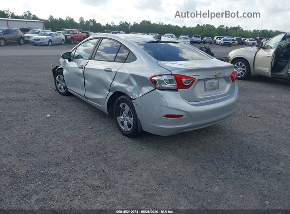 1G1BC5SM4H7146183 2017 CHEVROLET CRUZE Silver Tył lewy