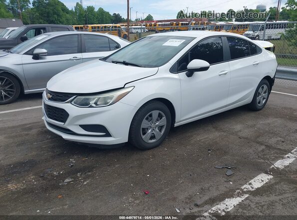 1G1BC5SM4J7141670 2018 CHEVROLET CRUZE White Передня ліва чверть