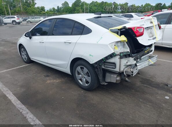 1G1BC5SM4J7141670 2018 CHEVROLET CRUZE White Задня ліва чверть