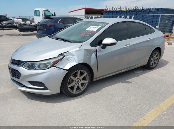 1G1BC5SM5H7128811 2017 CHEVROLET CRUZE Silver Front left