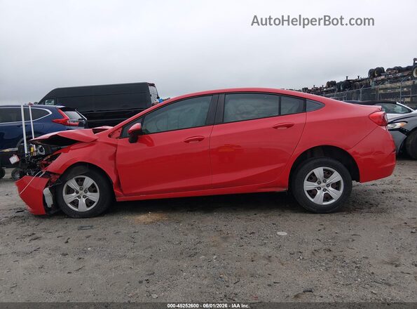 1G1BC5SM5H7187101 2017 CHEVROLET CRUZE Red 