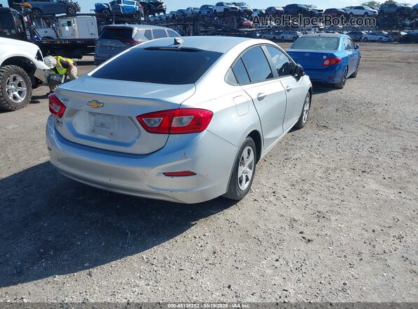 1G1BC5SM7G7239357 2016 CHEVROLET CRUZE Silver Հետևի աջ
