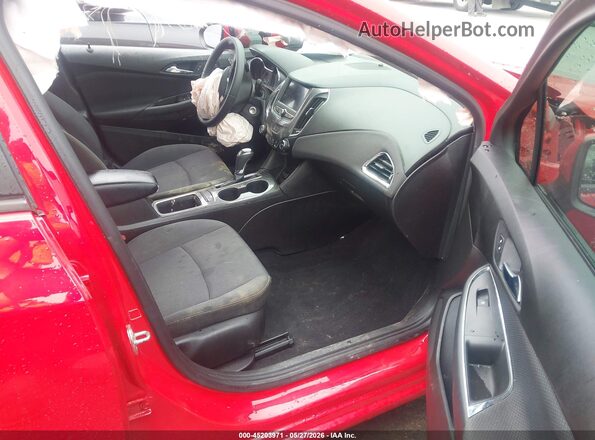 1G1BC5SM7K7142734 2019 CHEVROLET CRUZE Red Սալոնի դիմացի տեսք