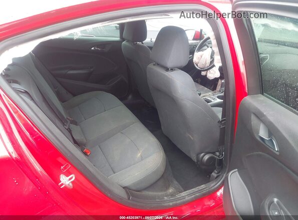 1G1BC5SM7K7142734 2019 CHEVROLET CRUZE Red VIN կոդի պիտակի տեսք