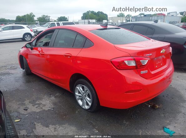 1G1BC5SM7K7142734 2019 CHEVROLET CRUZE Red Սալոնի 360 աստիճան տեսք