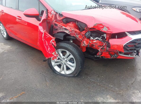 1G1BC5SM7K7142734 2019 CHEVROLET CRUZE Red 