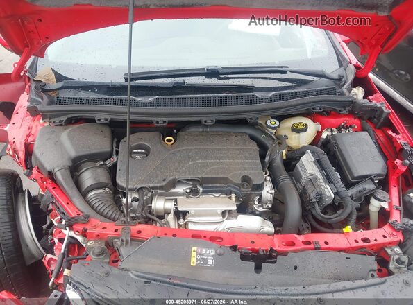1G1BC5SM7K7142734 2019 CHEVROLET CRUZE Red Հետևի տեսք