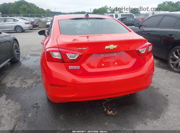 1G1BC5SM7K7142734 2019 CHEVROLET CRUZE Red 