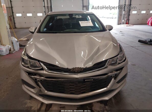 1G1BC5SM8H7206112 2017 CHEVROLET CRUZE Серебряный Вид задней части салона