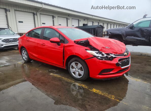 1G1BC5SMXG7324399 2016 CHEVROLET CRUZE Red 