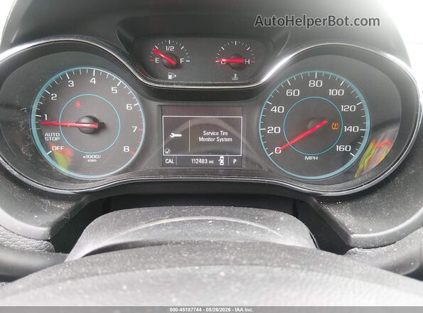 1G1BE5SM0J7166530 2018 CHEVROLET CRUZE Red Вид задніх сидінь