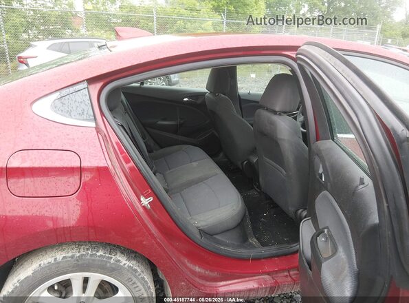 1G1BE5SM0J7166530 2018 CHEVROLET CRUZE Red Вид наклейки з VIN-кодом