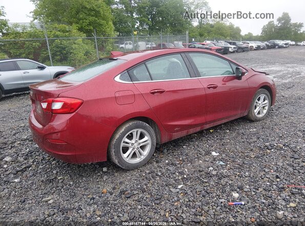1G1BE5SM0J7166530 2018 CHEVROLET CRUZE Red Задня права чверть