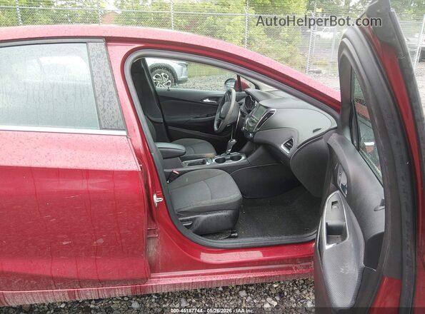1G1BE5SM0J7166530 2018 CHEVROLET CRUZE Red Вид салону спереду