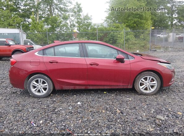 1G1BE5SM0J7166530 2018 CHEVROLET CRUZE Red Вид задньої частини салону