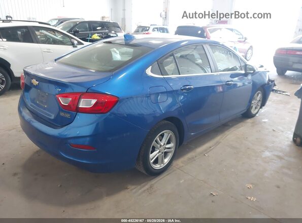 1G1BE5SM0J7182971 2018 CHEVROLET CRUZE Blue Tył prawy