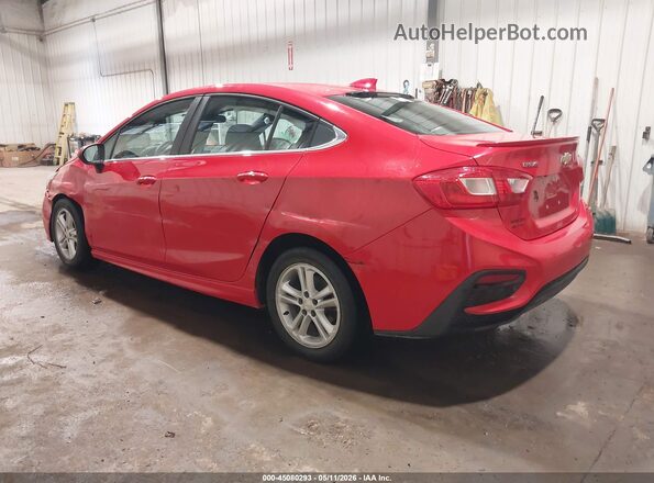 1G1BE5SM2H7198101 2017 CHEVROLET CRUZE Red უკანა მარცხენა