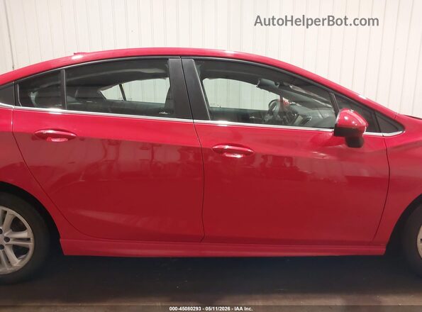 1G1BE5SM2H7198101 2017 CHEVROLET CRUZE Red უკანა სალონის ხედი