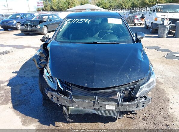 1G1BE5SM2J7127079 2018 CHEVROLET CRUZE Black Widok wnętrza z tyłu