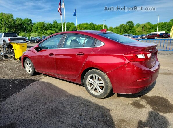 1G1BE5SM3H7134164 2017 CHEVROLET CRUZE Red Tył lewy