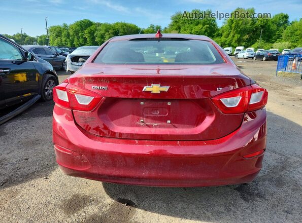 1G1BE5SM3H7134164 2017 CHEVROLET CRUZE Red Widok z tyłu