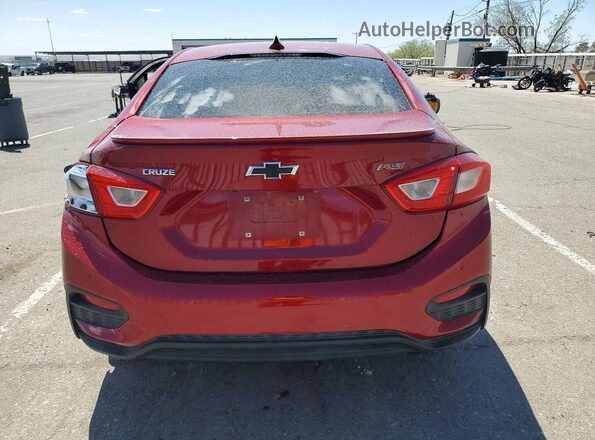 1G1BE5SM4K7140451 2019 CHEVROLET CRUZE Темно-бордовый 